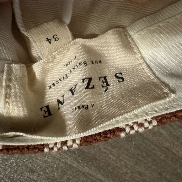 Sezane - Martin Crop Trousers, NWT - Picture 6 of 9